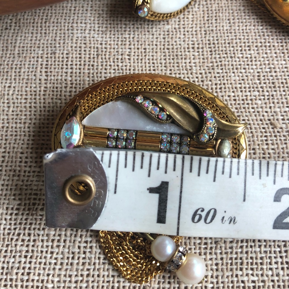 Vtg Marena Handmade W. German Demi Parure - Picture 14 of 16